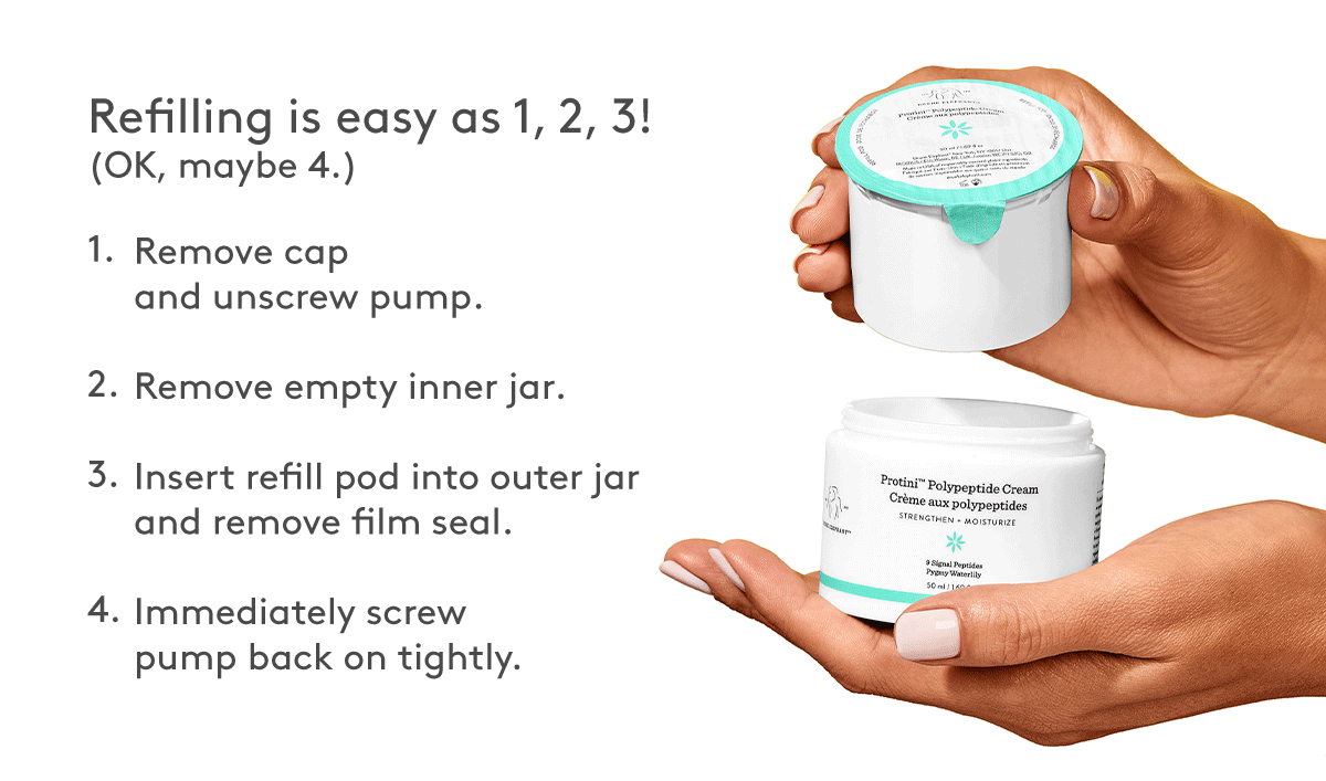 How To Refill Your Moisturizer