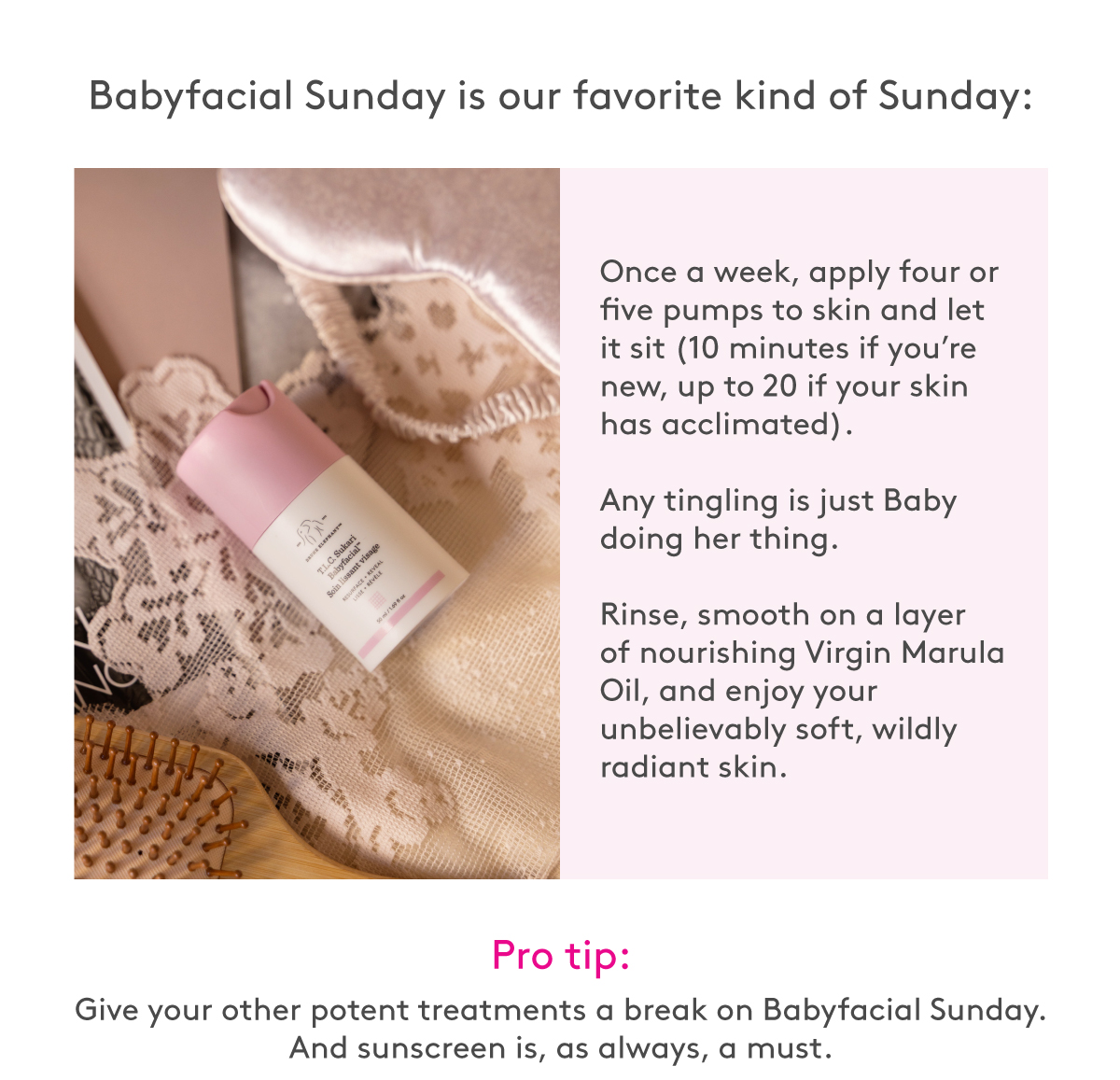 How To Use Babyfacial