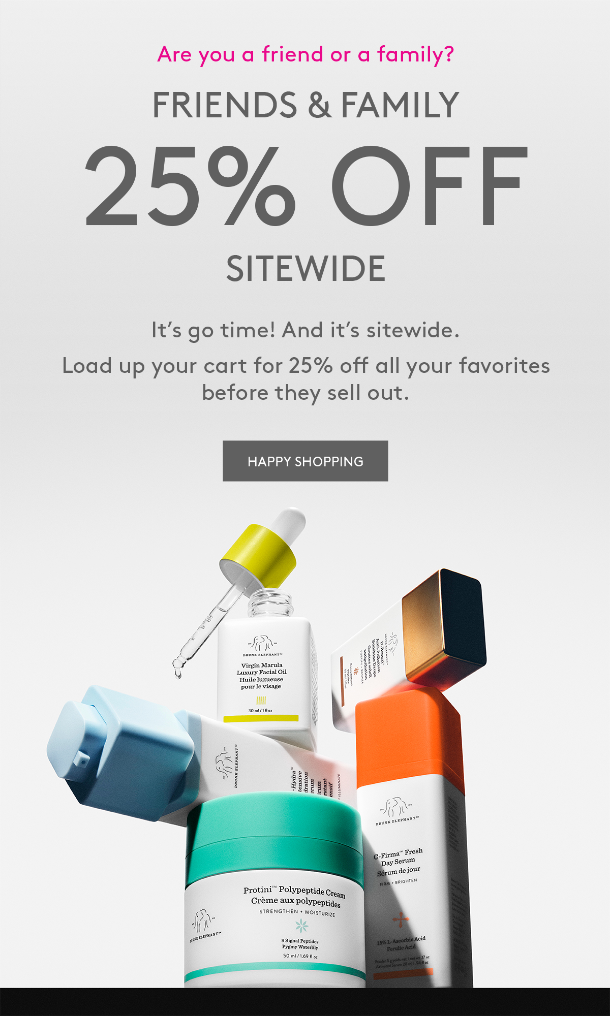 25% Off Sitewide Starts Now