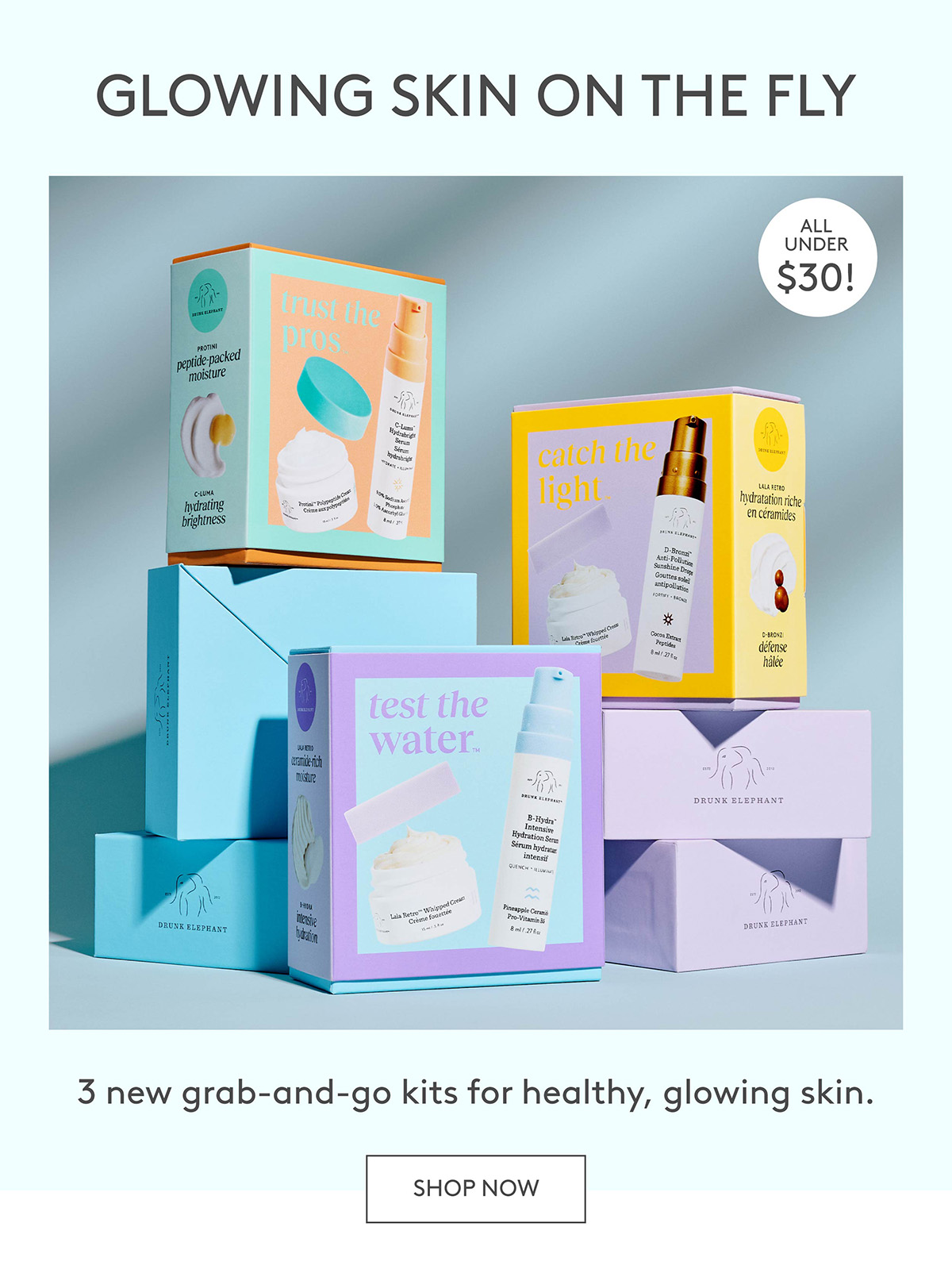 3 Grab-And-Go Kits For Healthy, Glowing Skin