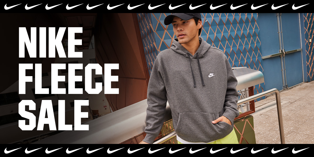 &nbsp;Nike fleece sale.