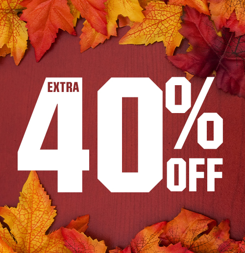 &nbsp;Extra 40% off.