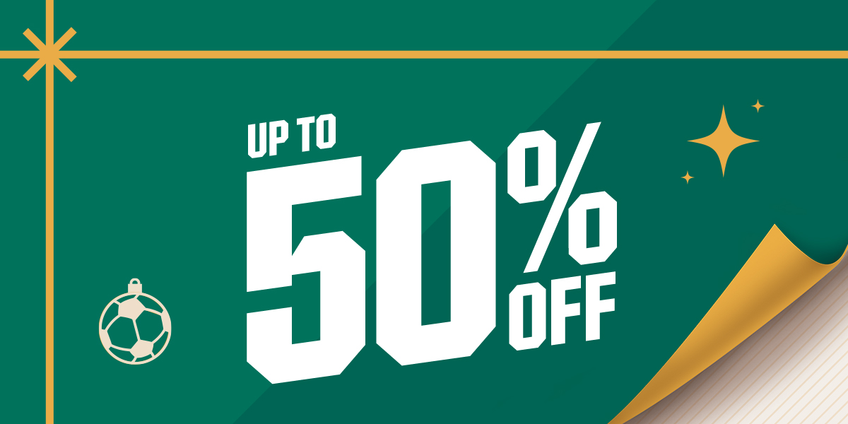 &nbsp;Up to 50% off.