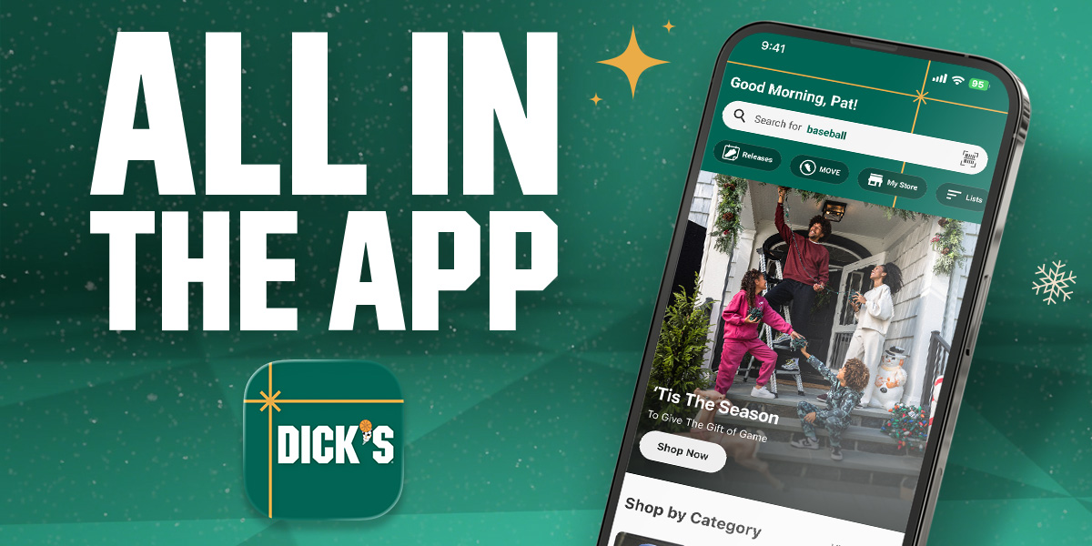 &nbsp;All in the app.