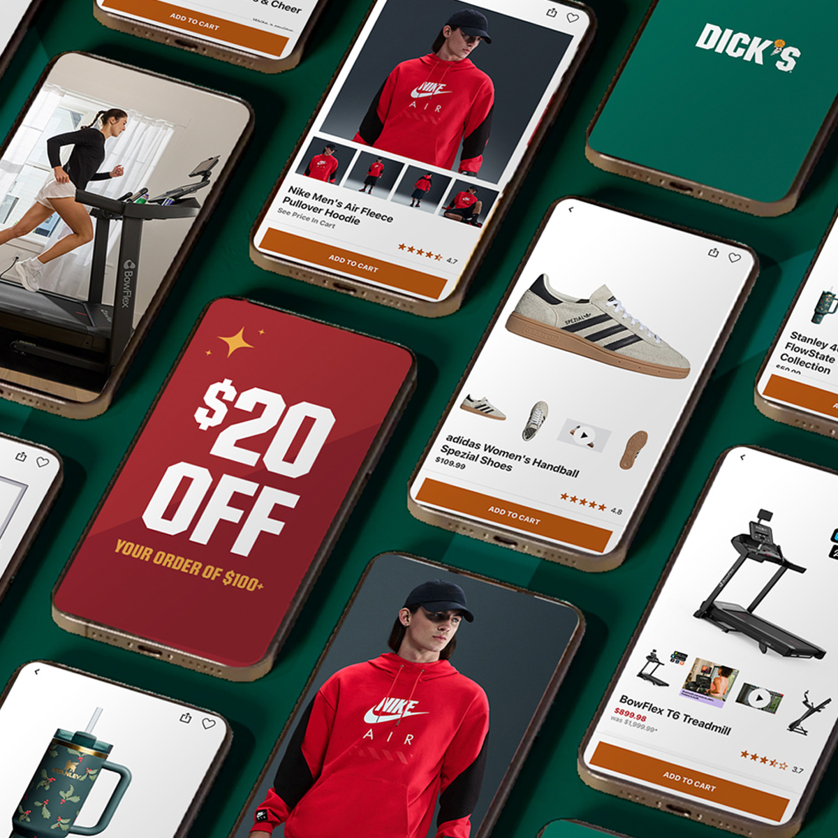 &nbsp;$20 off your order of $100 or more.