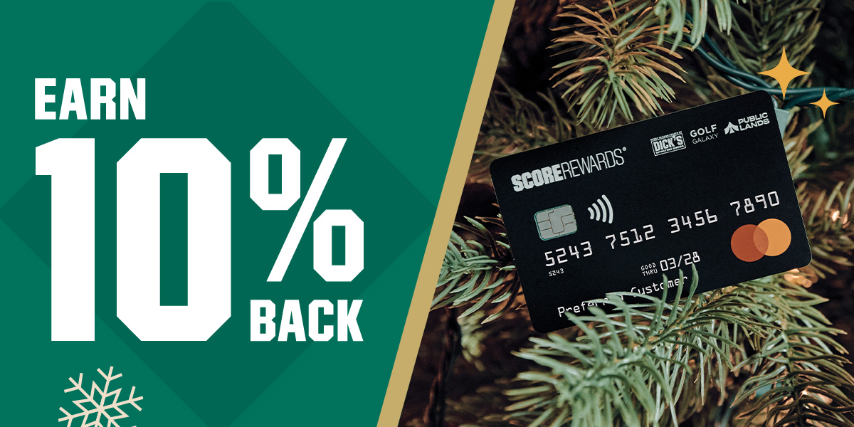 &nbsp;Earn 10% back.