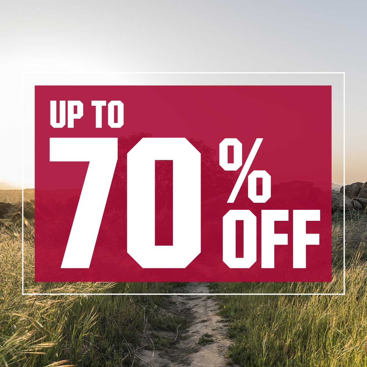 &nbsp;Up to 70% off.