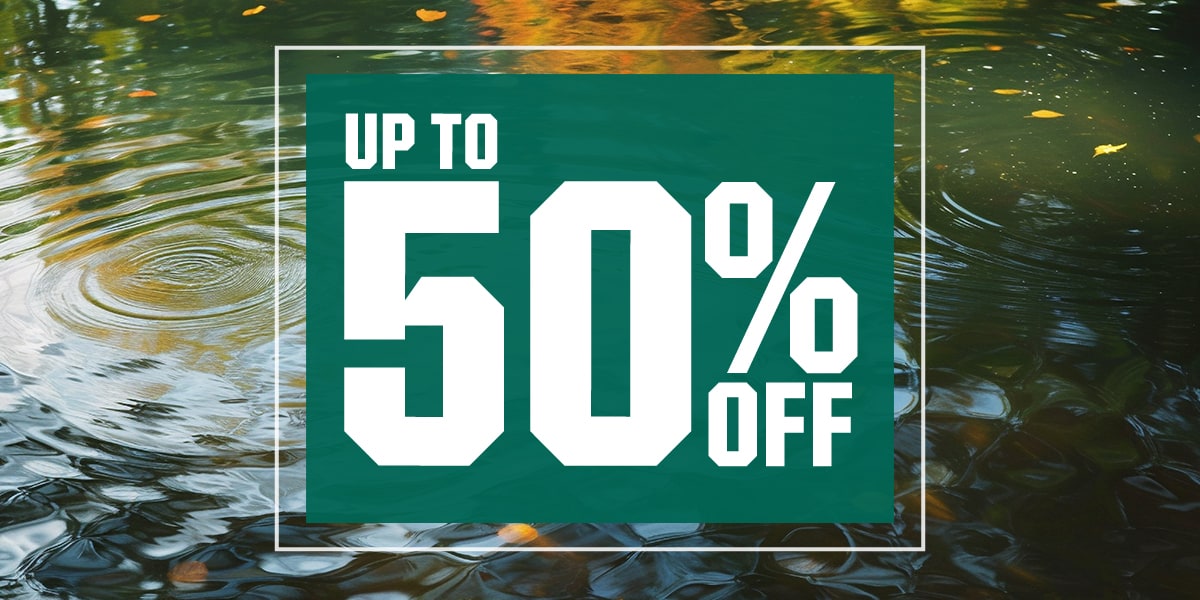 &nbsp;Up to 50% Off 