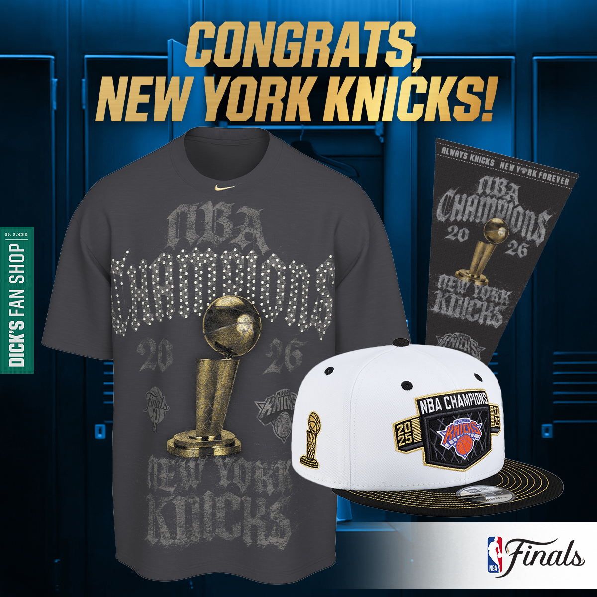 Congrats, New York Knicks!