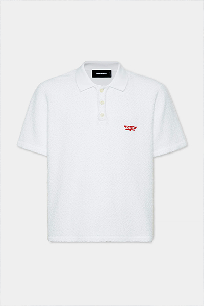 Dyed Tennis Fit Polo Sweatshirt