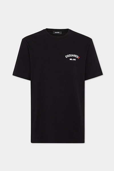 Regular Fit Rubber Logo T-Shirt