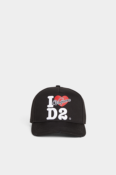 Vaquera x D2 I LOVE D2 Baseball Cap