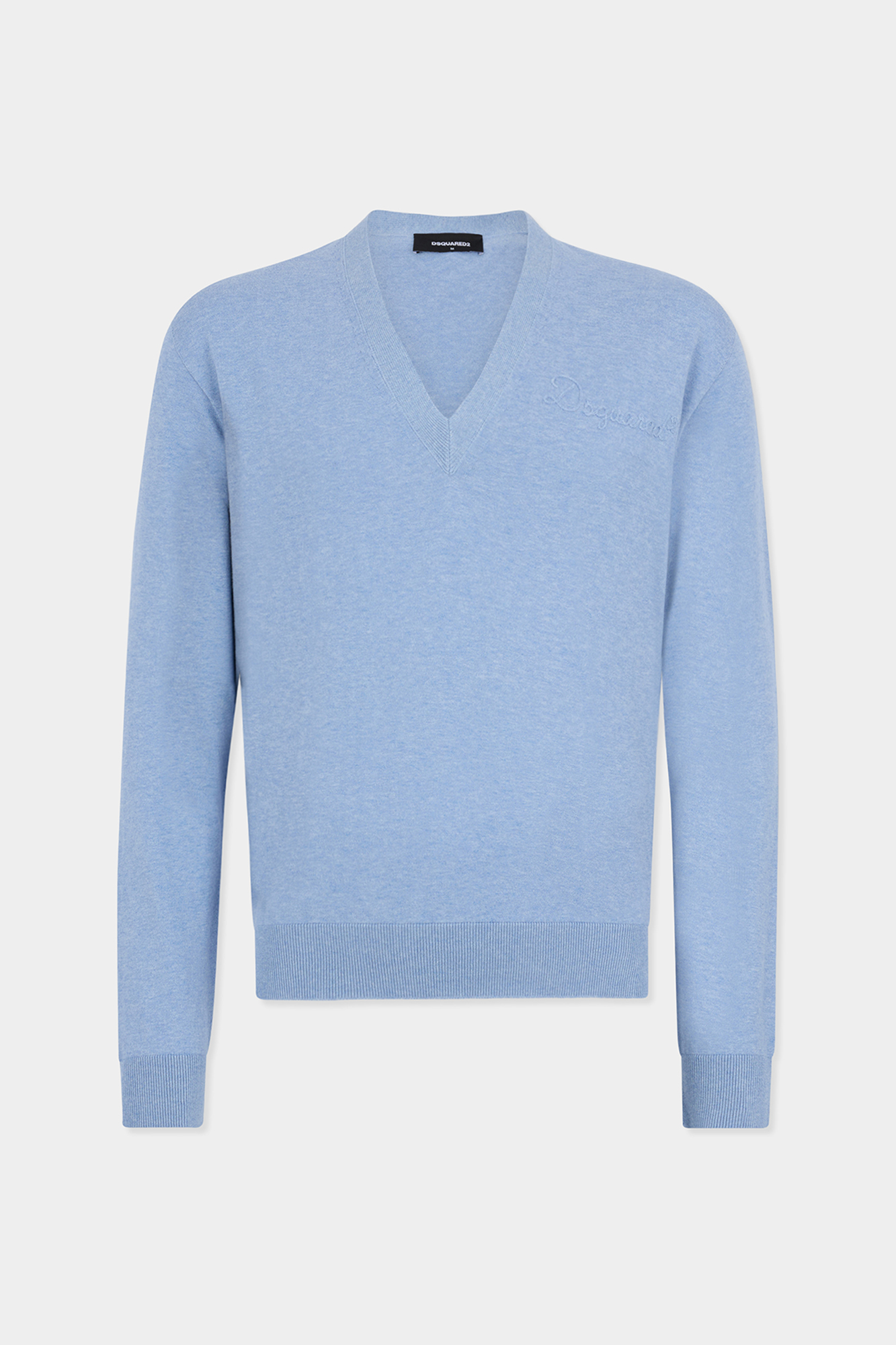 Knit V Neck Pullover