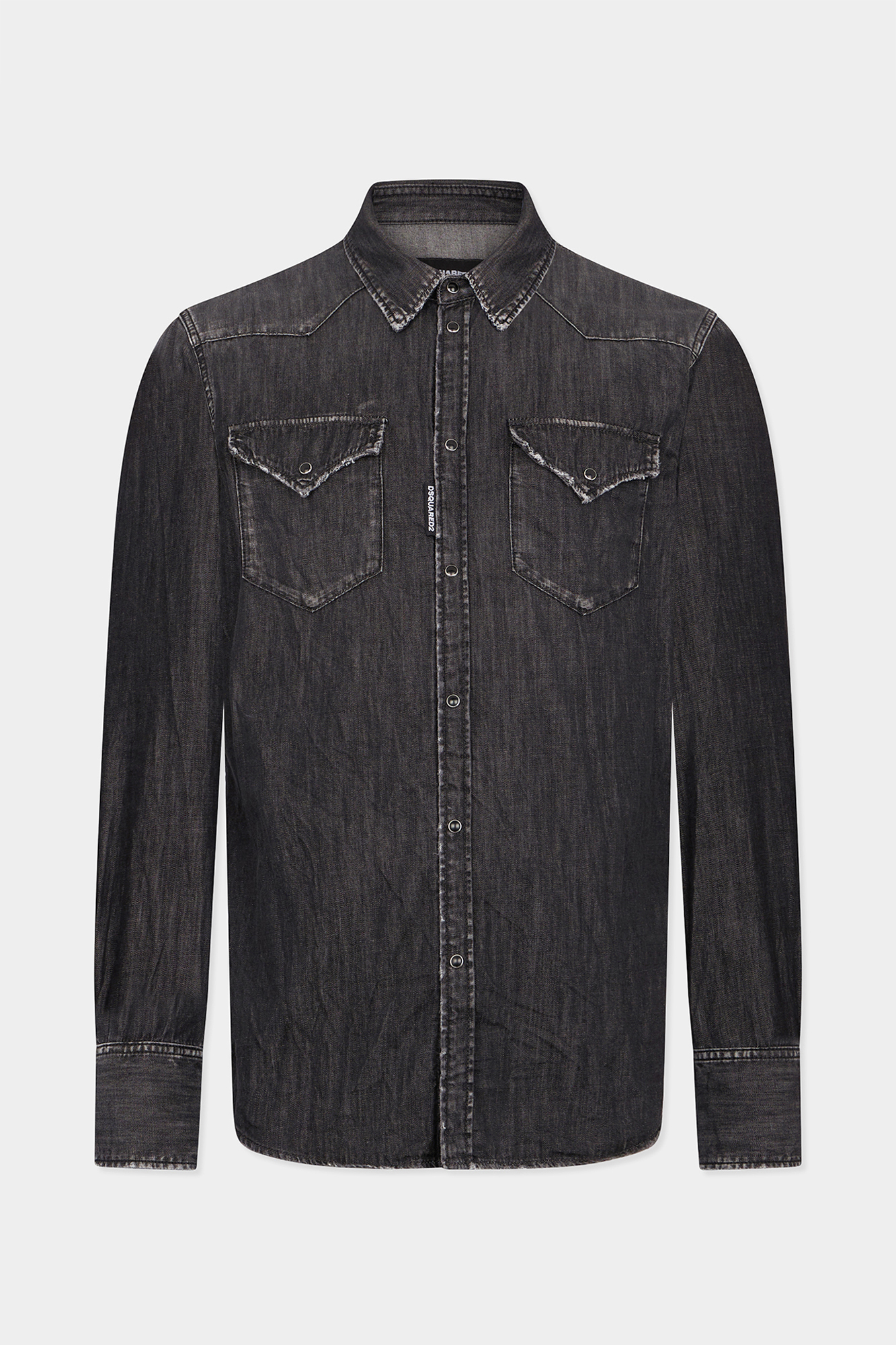 Black Wash Western Shirt