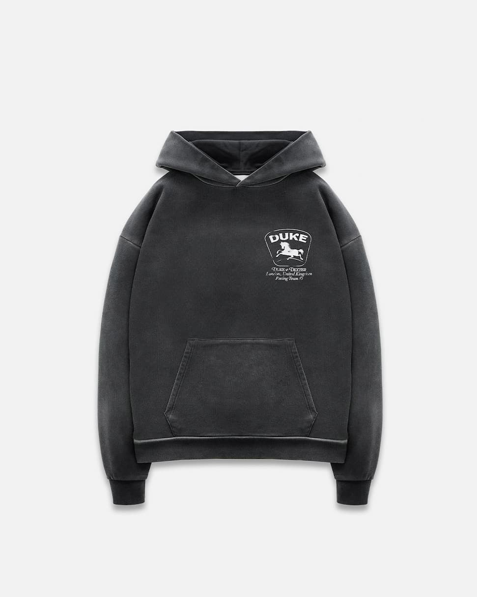DR3 Sponsors Washed Grey Hoodie