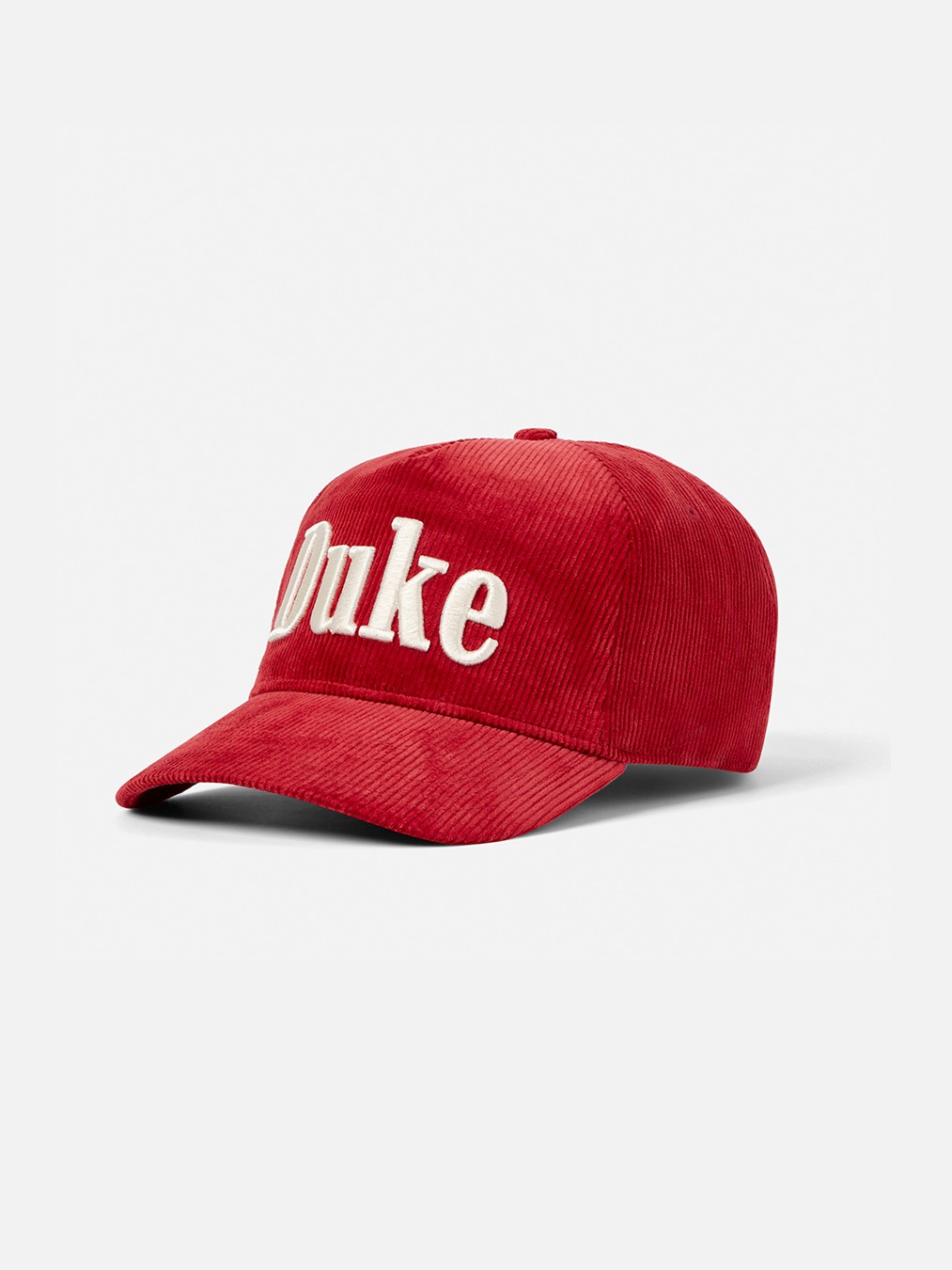 Duke Red Corduroy Cap