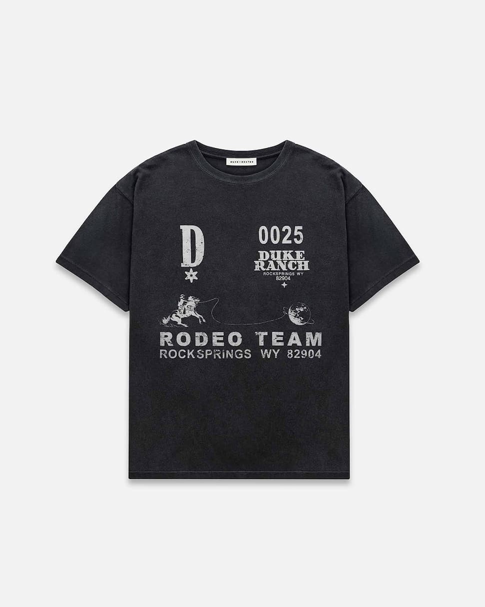 Duke Rodeo Team Vintage Black T-Shirt