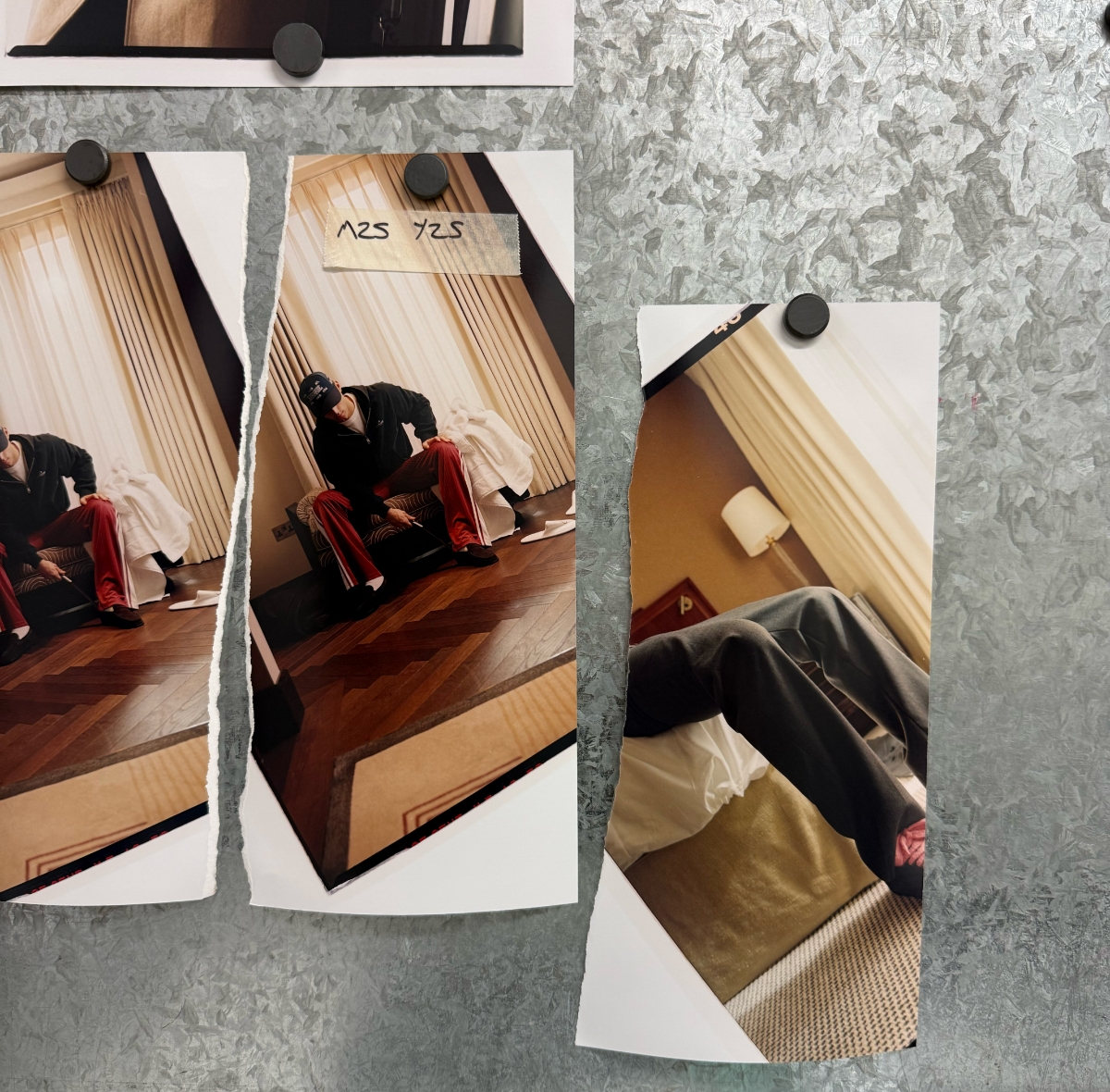 an image of a group of photographs of a man