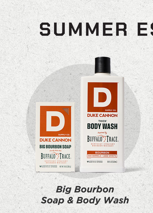Big Bourbon Soap & Body Wash