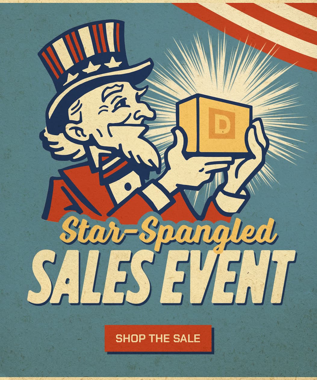 Star-Spangled Sales Event. Shop the sale.