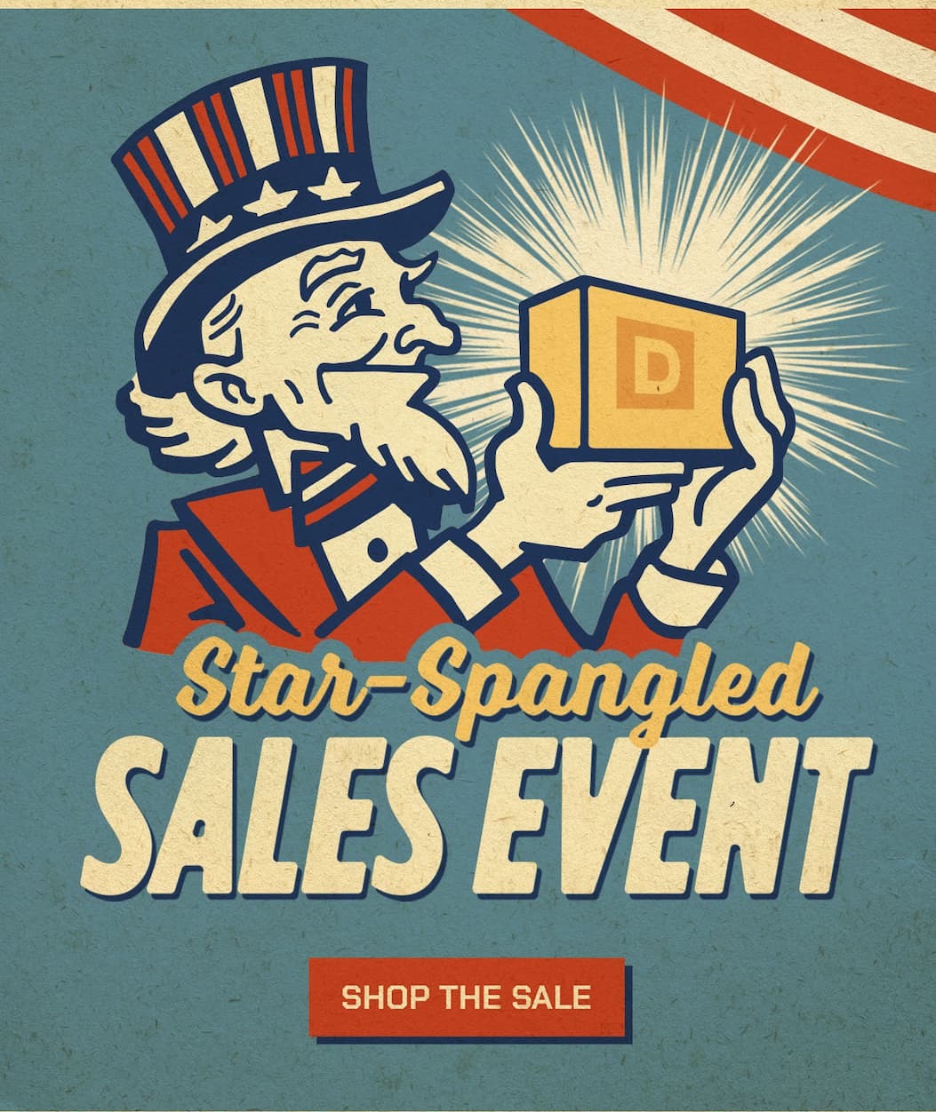 Star-Spangled Sales Event. Shop the sale.