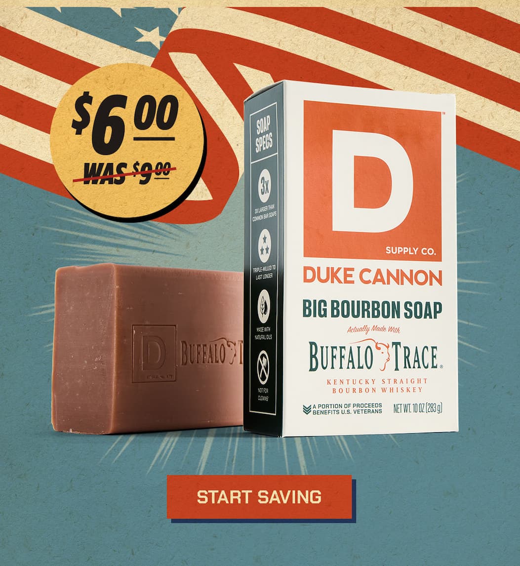$6 Big Ass Bricks of Soap. Start Saving.