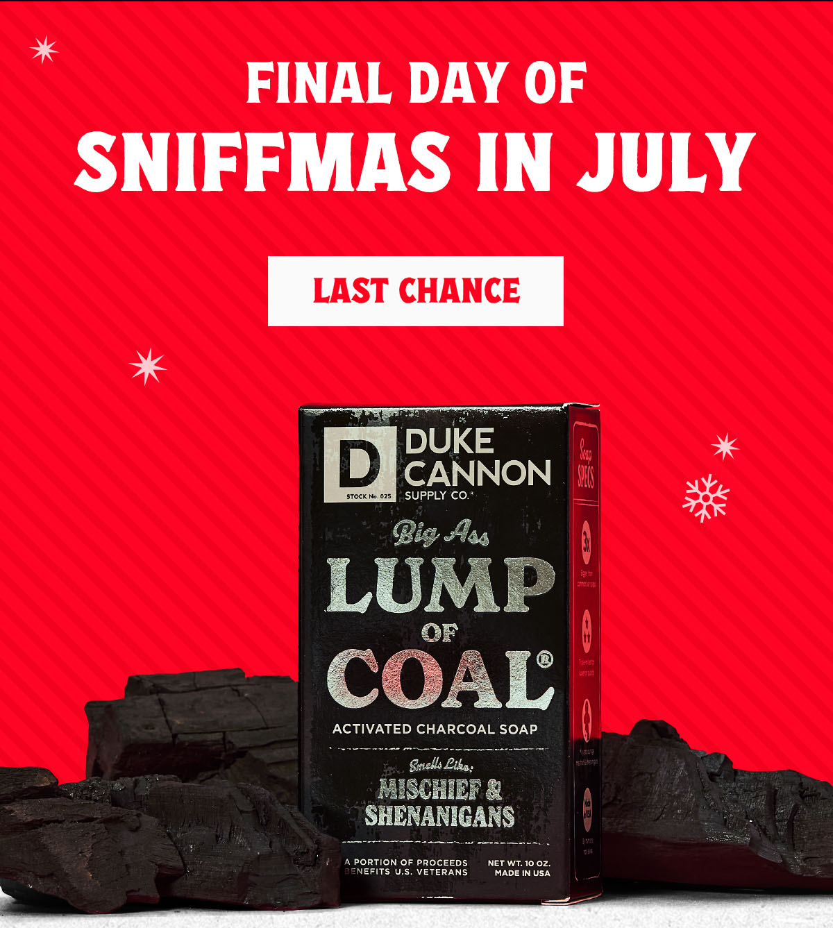 Final Day of Sniffmas in July