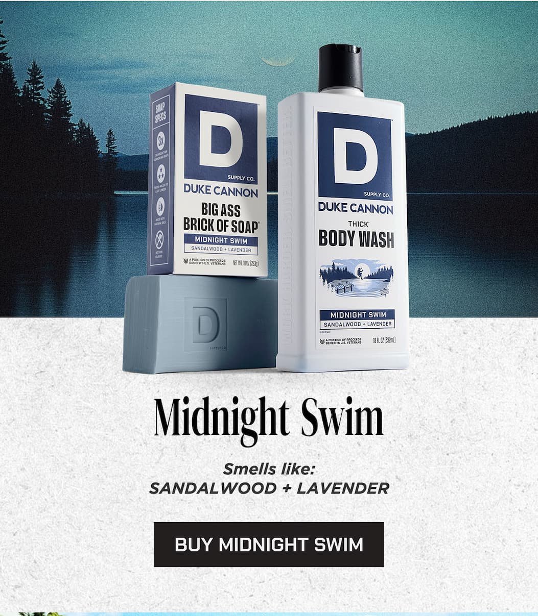 Midnight Swim. Smells like: Sandalwood + Lavender. Buy Midnight Swim.