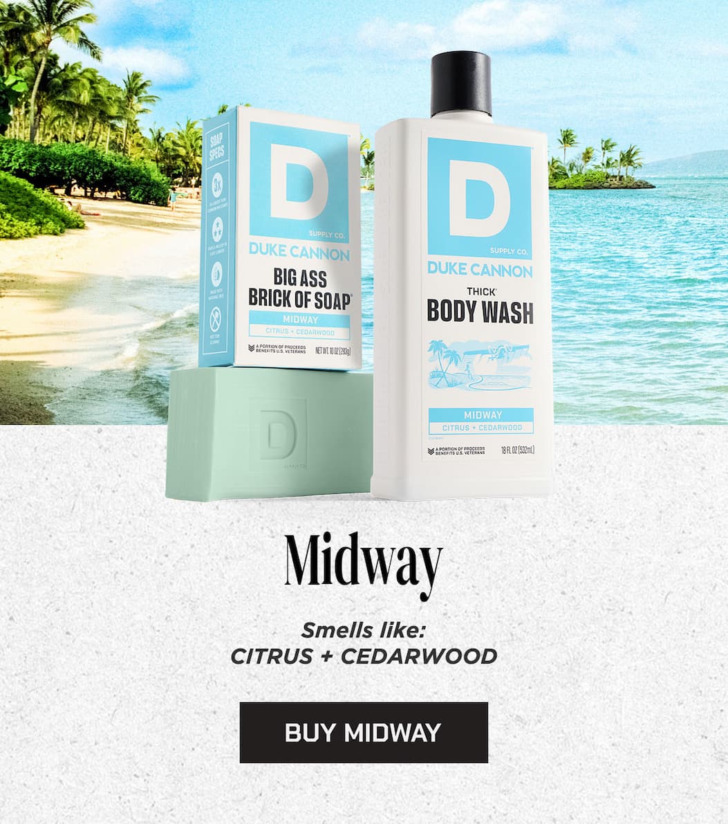 Midway. Smells like: Citrus + Cedarwood. Buy Midway.