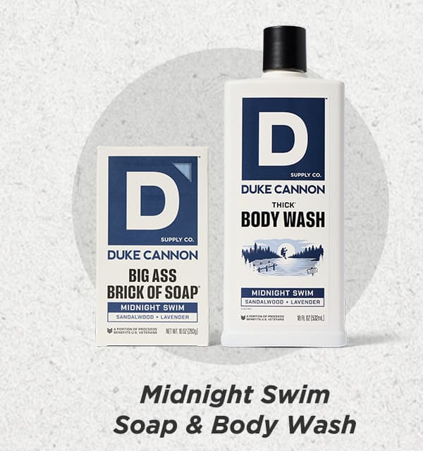 Midnight Swim Soap and Body Wash.