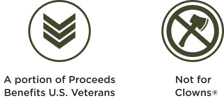 Made in USA | A Portion of Proceeds Benefits U.S. Veterans