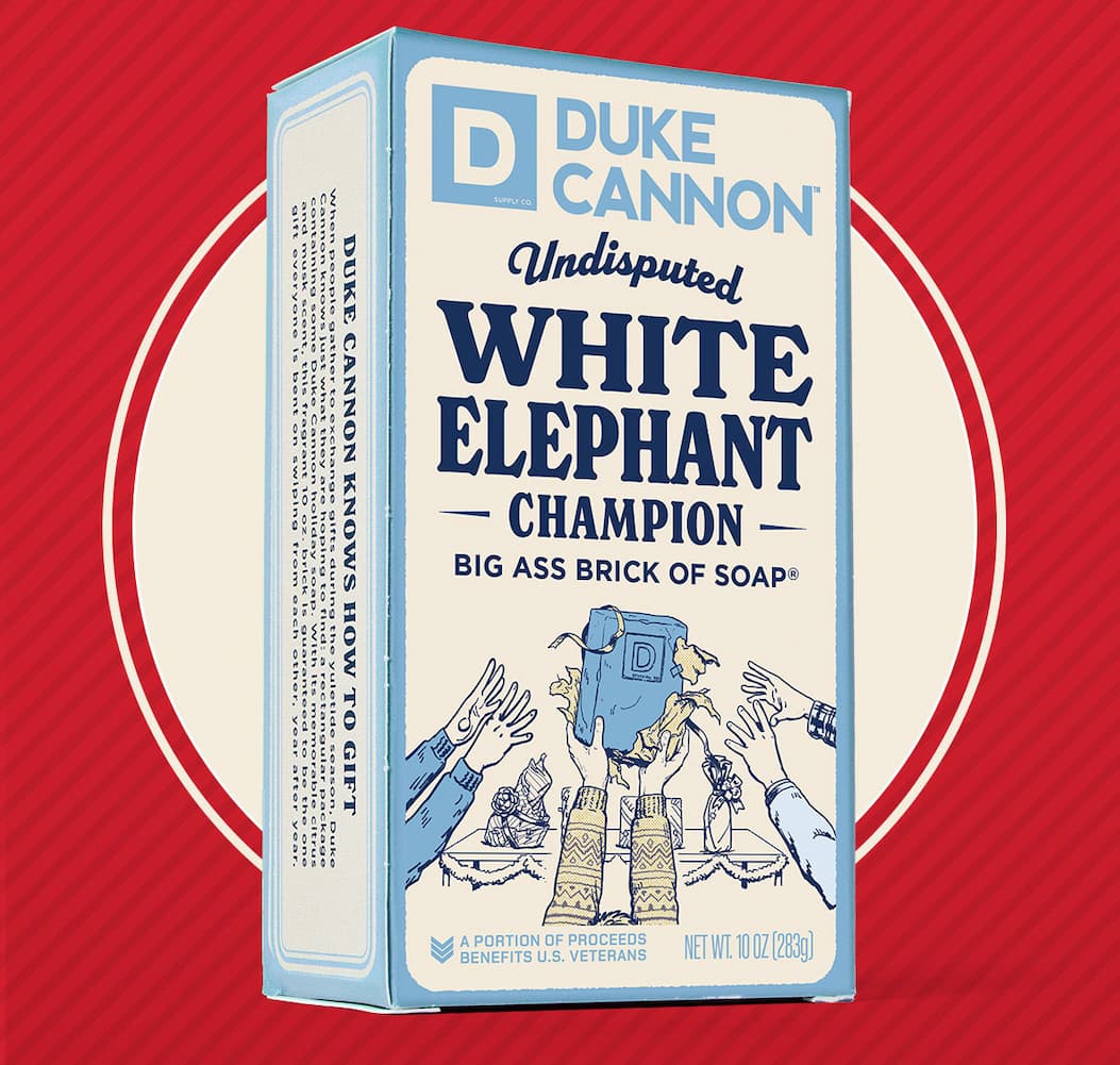 Undisputed White Elephant Champion Big Ass Brick of Soap.