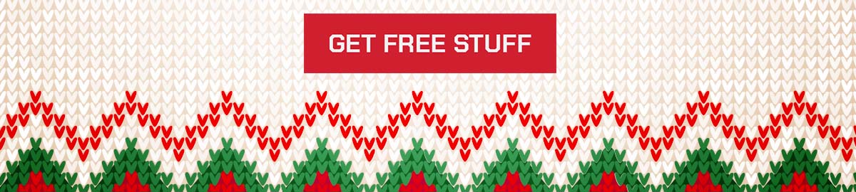 Get free stuff - button.