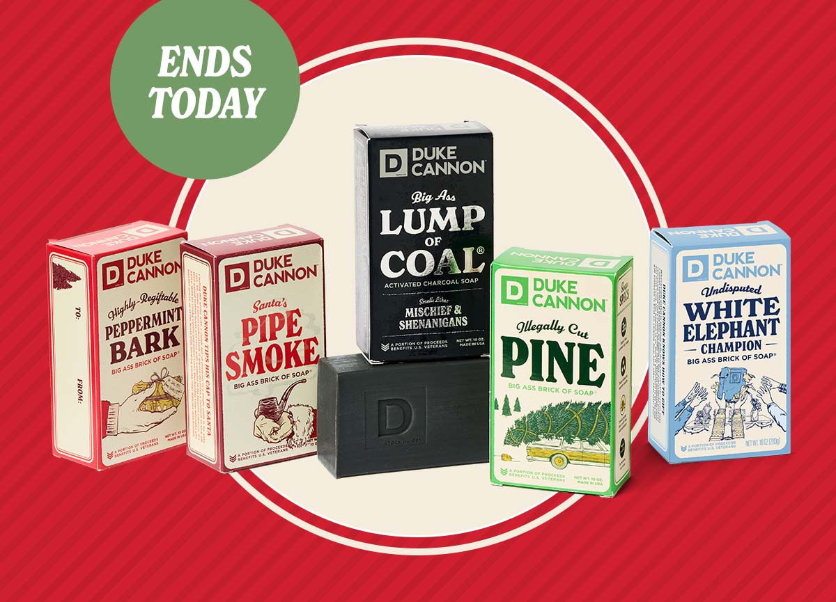 Featuring Holiday Products. Ends Today.