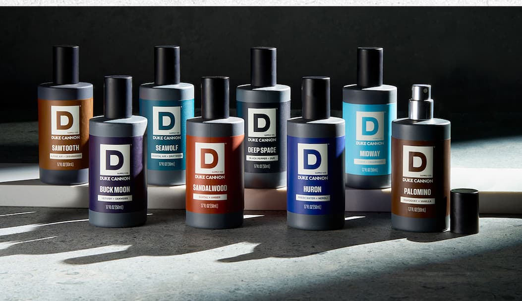 Duke Cannon full collection of Proper Cologne