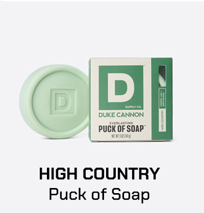 High Country Puck of Soap