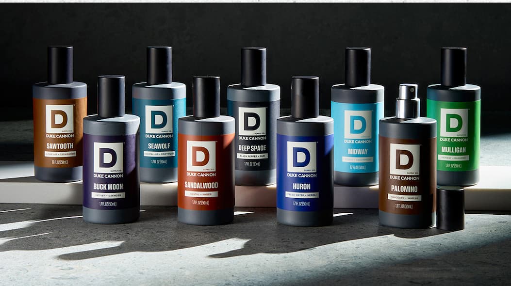 Duke Cannon full collection of Proper Cologne
