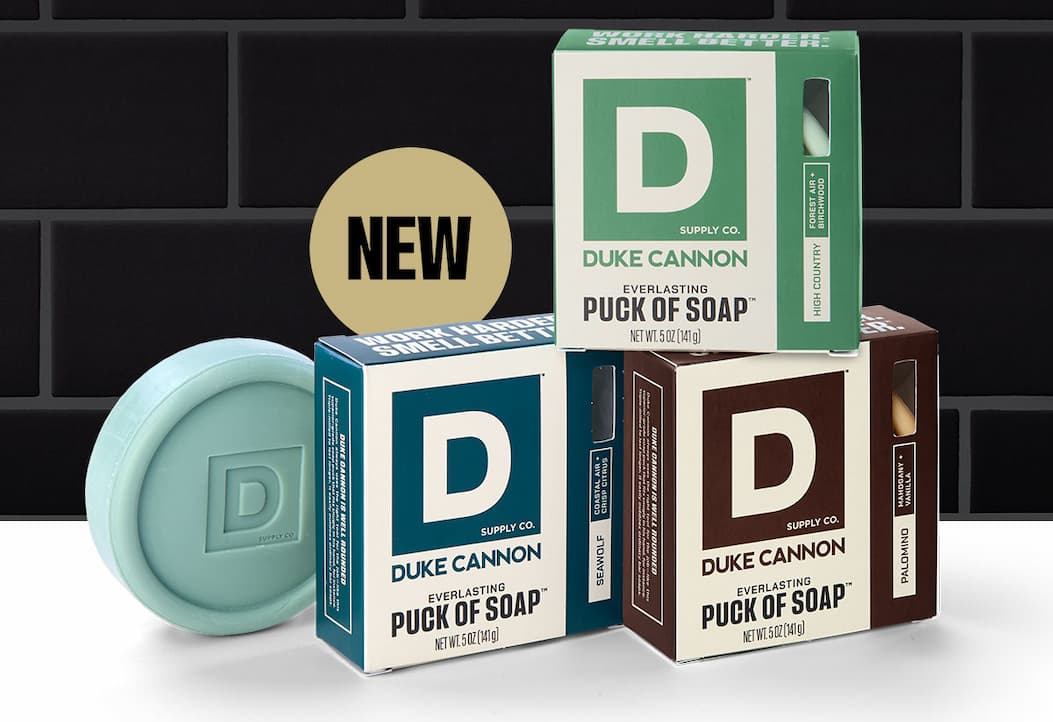 NEW Everlasting Puck of Soaps - Seawolf, Pamomino + High Country