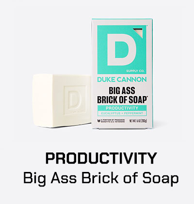Productivity Big Ass Brick of Soap