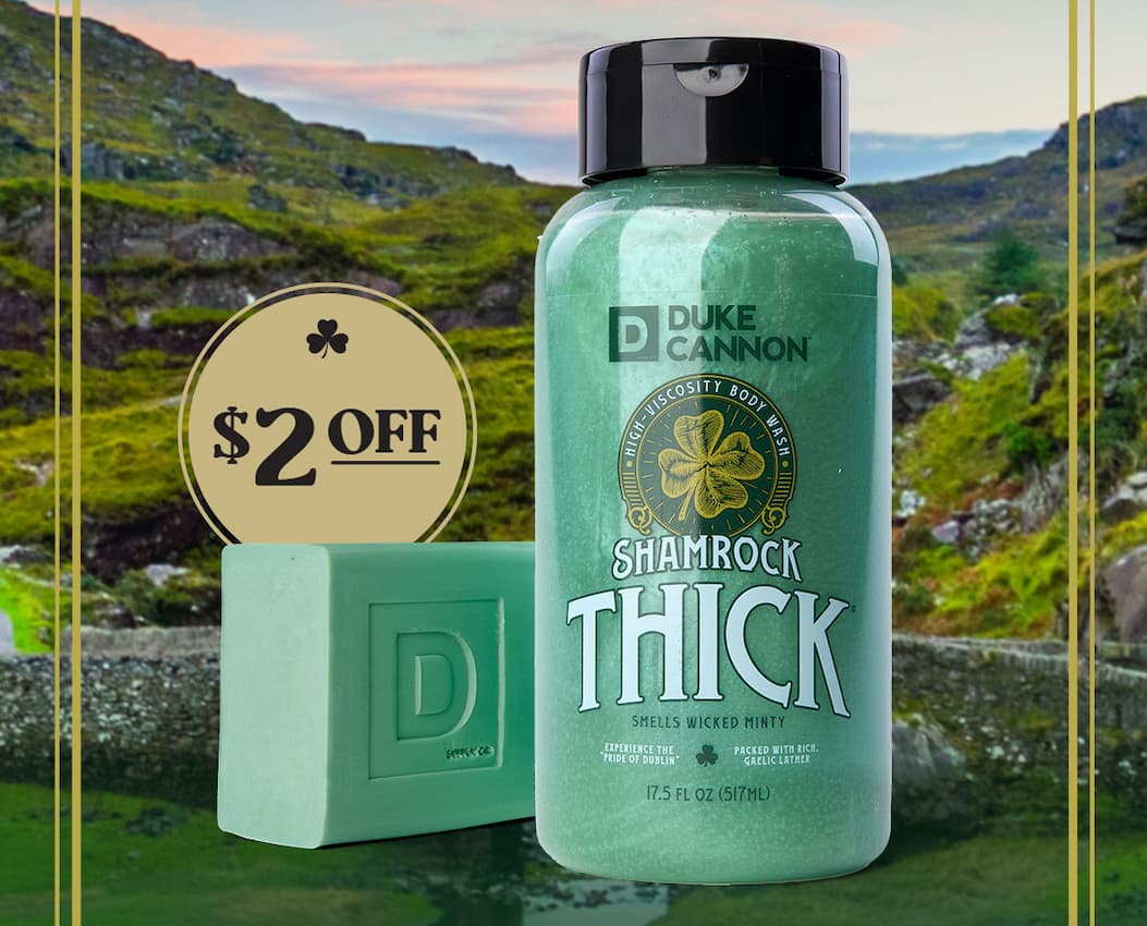 $2 Off Shamrock Thick and Bricks
