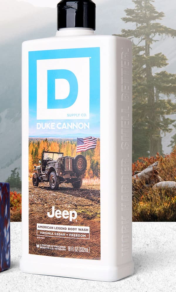 Duke Cannon Jeep Brand American Legend Body Wash