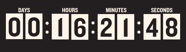 Time Is Running Out