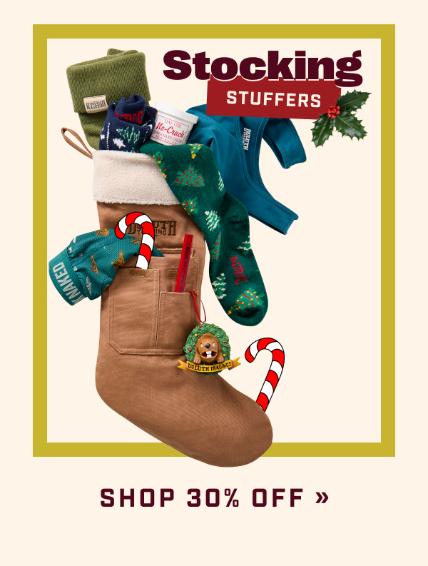 Stocking Stuffers - SHOP 30% OFF