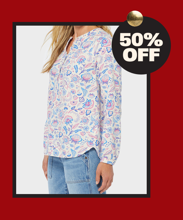 50% Off Women's Clearance Tops