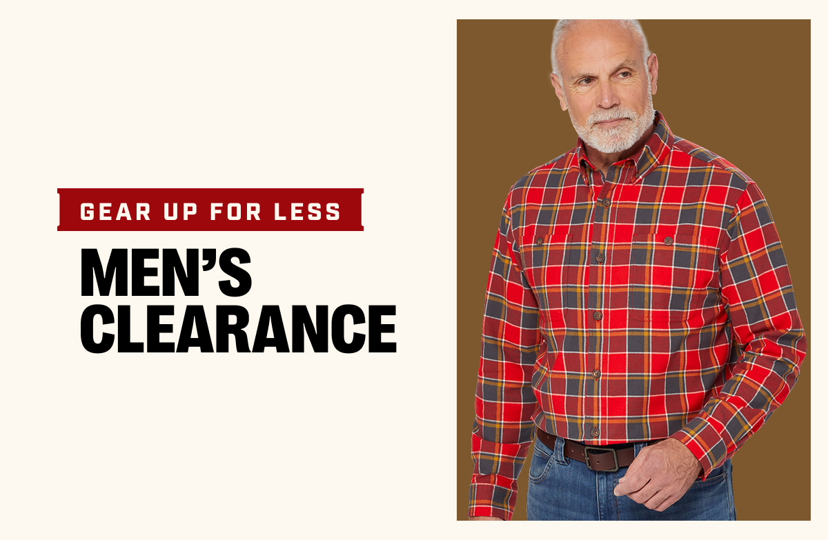Gear Up for Less - Men's Clearance