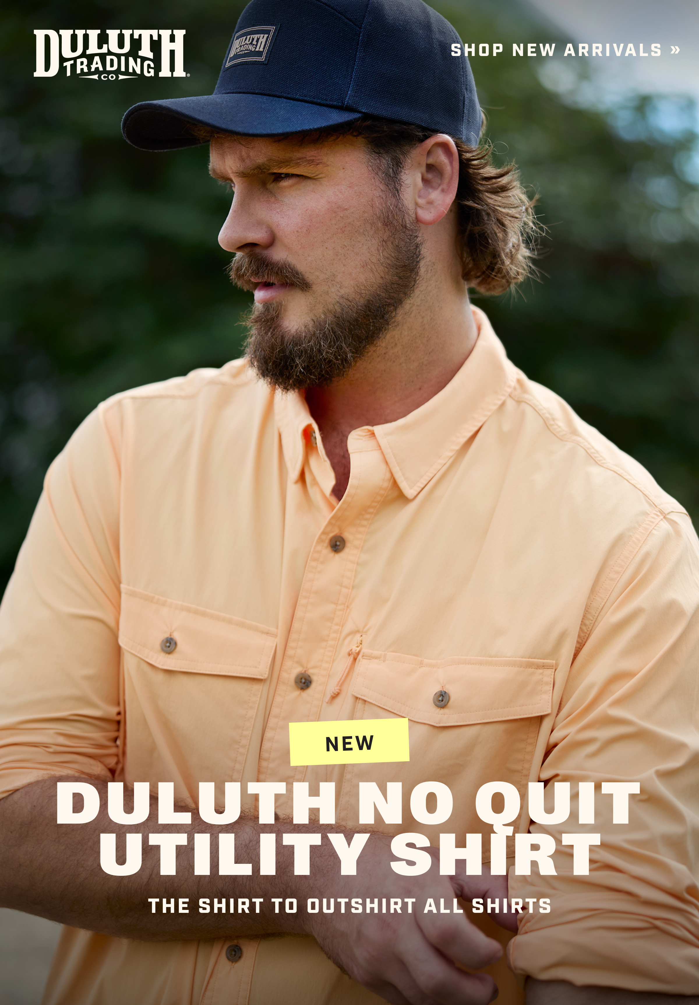 DULUTH TRADING CO - Shop New Arrivals - New Duluth No Quit Utility Shirt - The Shirt To Outshirt All Shirts