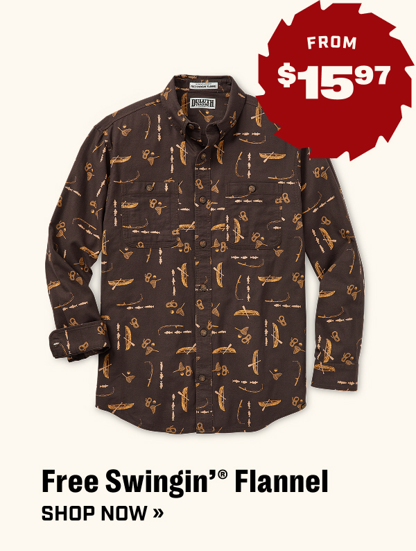 Free Swingin’ Flannel From $15.97 - Shop Now