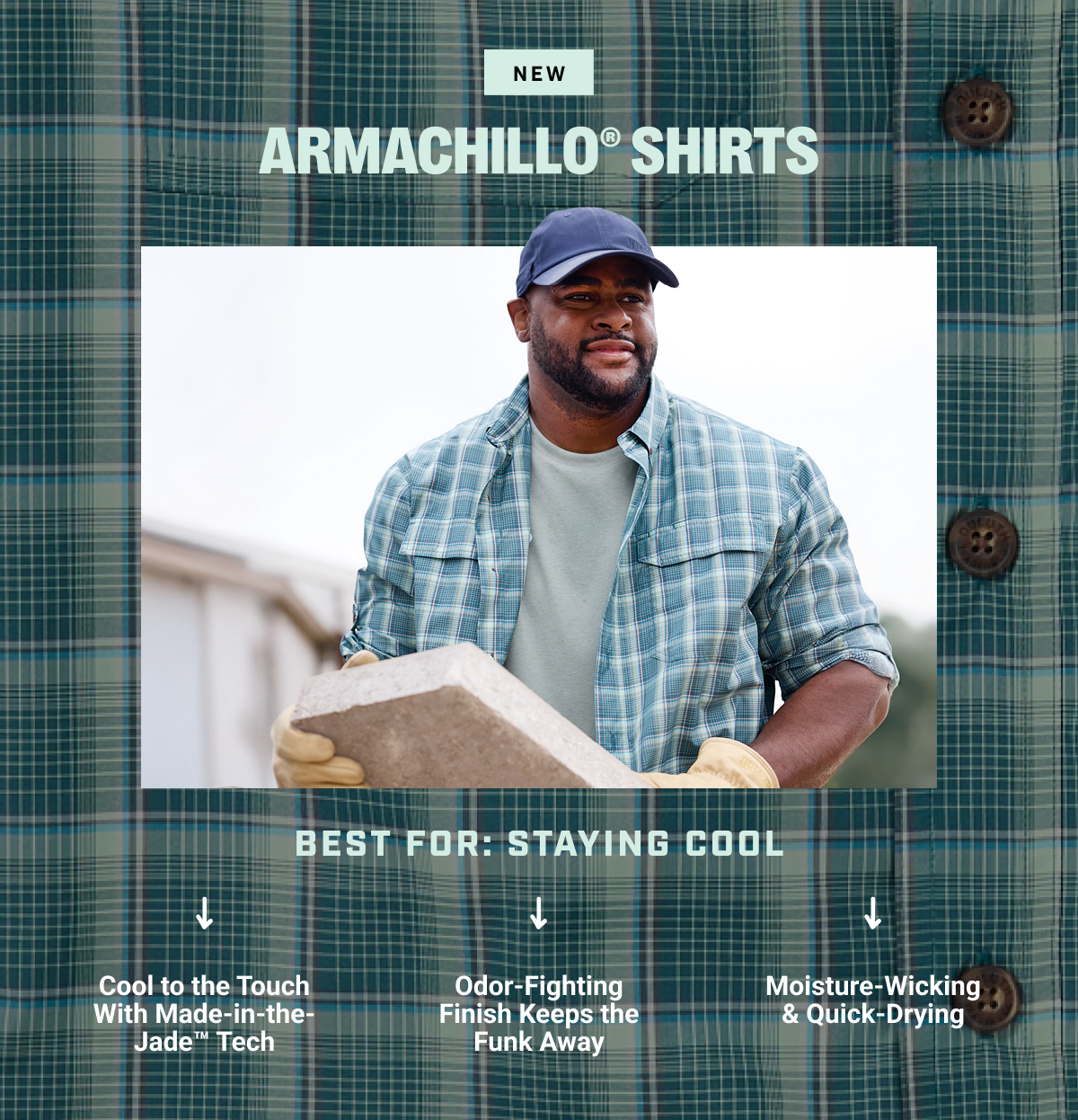 New Armachillo Shirts - Best For Staying Cool