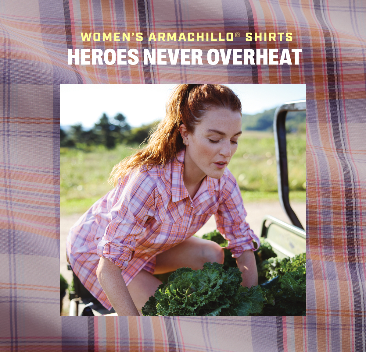 Women's Armachillo Shirts - Heroes Never Overheat