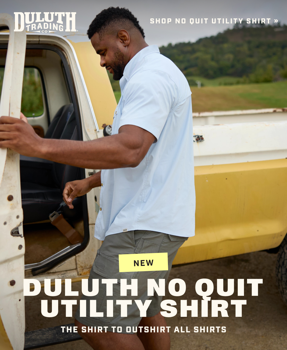 DULUTH TRADING CO - Shop No Quit Utility Shirt - New Duluth No Quit Utility Shirt - The Shirt to Outshirt All Shirts